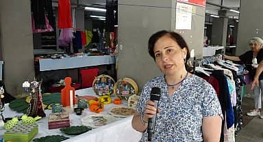 Marmarisli kadınların el emeği ürünleri, Hanımeli Pazarı'nda sergileniyor 