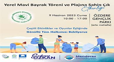 Menderes'te Mavi Bayrak etkinliği
