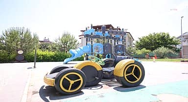Merkezefendi Belediyesi geri dönüşüm parkı minik ziyaretçilerini bekliyor
