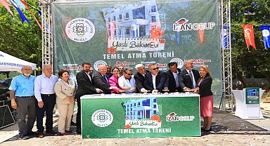 Muğla'da Hasan Özcan huzurevi'nin temeli törenle atıldı