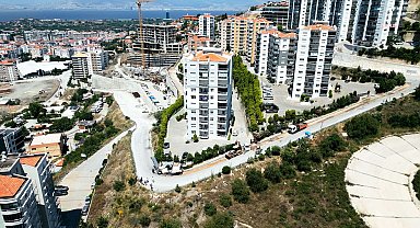 Narlıdere Belediyesi asfaltlama çalışmalarını sürdürüyor