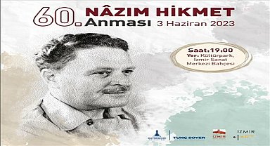 Nazım Hikmet, Kültürpark'ta anılacak