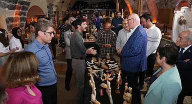 Odunpazarı Belediyesi Ahşap Atölyesi'nden yıl sonu sergisi