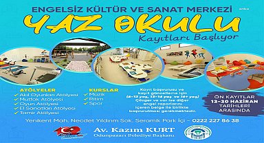 Odunpazarı Belediyesi'nden özel gereksinimli bireyler için yaz okulu