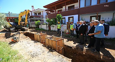 Osman Gürün, Düğerek'teki altyapı ve kültürel çalışmaları yerinde inceledi