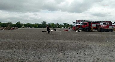 Safranbolu Belediyesi İtfaiye Müdürlüğü'nün yangın eğitimleri devam ediyor