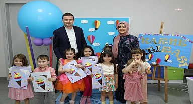 Safranbolu Nazmiye Yeşilyurt Gündüz Çocuk Bakımevi öğrencileri karnelerini aldı