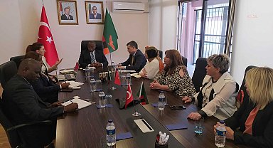 SANKON'dan, Zambiya Büyükelçisi Sıkazwe'ye ziyaret