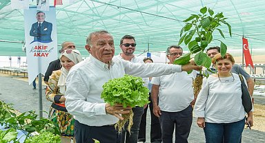 Seyhan'ın "Yenilikçi Tarım Uygulamaları Serası" hizmete açıldı