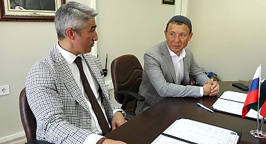 Tataristan'ın Nijnekamsk Belediyesi'nden Marmaris'e ziyaret