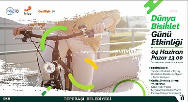 Tepebaşı'nda Dünya Bisiklet Günü kutlanacak