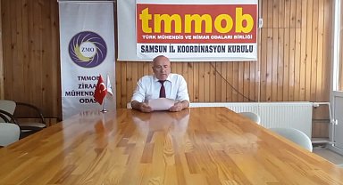 TMMOB Samsun İKK Sekreteri Kebapçı: "Kamuda çalışan mühendis, mimar ve şehir plancıları, yıllardır verilmeyen haklarını istiyor"