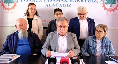 Tüm Emekliler Sendikası Eskişehir Şubesi'nden kapatma davasına tepki: "Örgütlenme özgürlüğümüz gasp ediliyor"