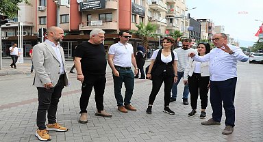 Turgutlu Belediye Başkanı Akın, Manisa Büyükşehir'den devralınan alanlarda incelemelerde bulundu