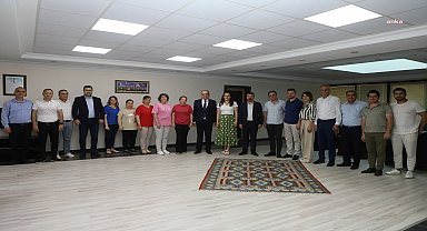 Turgutlu belediyesi'nde bayramlaşma töreni 