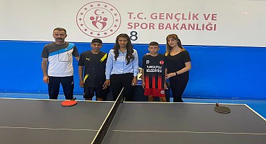 Turgutlu Belediyesi'nden masa tenisinde 'Özel' başarı