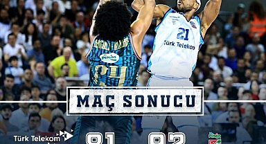 Türk Telekom evinde ilk kez kaybetti