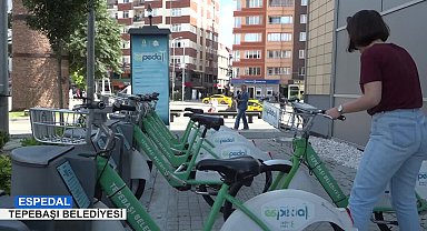Türkiye'nin ilk elektrikli bisikletleri Tepebaşı'nda hizmet veriyor
