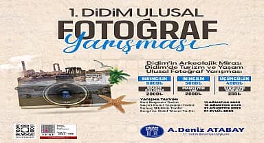 1. Ulusal Didim Fotoğraf Yarışmasına başvurular başladı