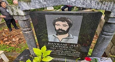 12 Eylül öncesinde Rize'de öldürülen Bayram Ali Tatoğlu, mezarı başında anıldı