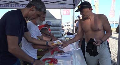 '5. Büyükçekmece Körfezi Açık Deniz Yüzme Yarışması' sona erdi