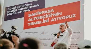 Adana'da Şakirpaşa Altgeçidi'nin temeli atıldı