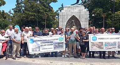 Akbelen Ormanı için direnen köylülere Samsun'dan destek