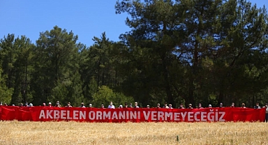 Akbelen Ormanları’nın kesilmesine direnen köylüler hakkında işlem yapıldı