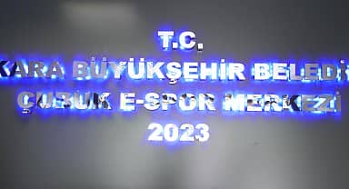 Ankara Büyükşehir Belediyesi Çubuk E-Spor Merkezi'nde ilk turnuva heyecanı