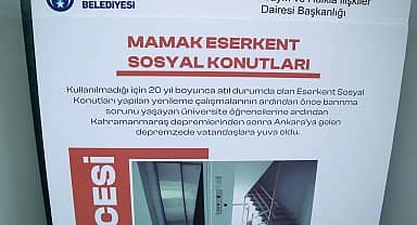 Ankara Büyükşehir Belediyesi'nden öncesi ve sonrası sergisi 