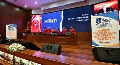 Ankara Büyükşehir'in Afet Farkındalık ve Temel İlk Yardım Eğitimleri devam ediyor