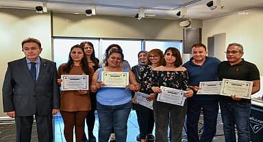 Ankara Büyükşehir'in depremzede misafirleri tarafından çekilen fotoğraflar TED Üniversitesi'nde