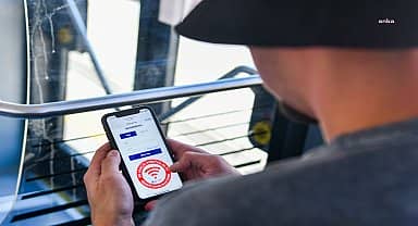 Ankara Büyükşehir'in otobüslerde Wİ-Fİ hizmeti birinci yılında