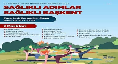 Ankara Büyükşehirin parklarda spor etkinlikleri yeniden başlıyor