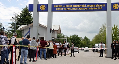 Ankara MKE fabrikasındaki patlamada 4 işçi yaralandı