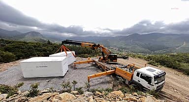 Antalya Büyükşehir Belediyesi'nden Gazipaşa'ya 9 adet su deposu