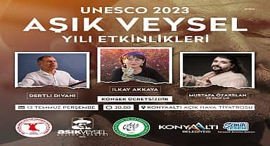 Aşık Veysel, Konyaaltı'nda anılacak