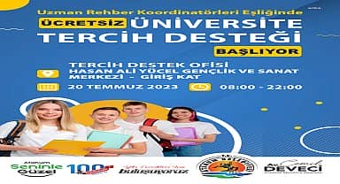 Atakum Belediyesi'nden üniversite adaylarına tercih desteği