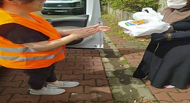 Atakum'da bayram dayanışması 500 aileye ulaştı