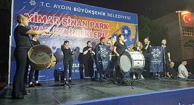 Aydın Büyükşehir Belediyesinden Mimar Sinan Parkı'nda müzik dinletisi