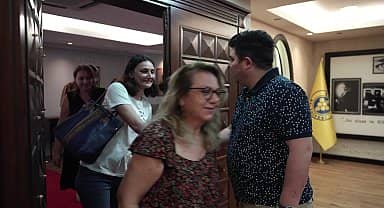 Başkan Kılıç, Türkiye derecesi yapan öğrenciyi makamında ağırladı