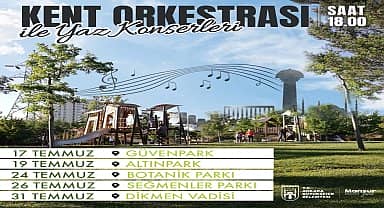 Başkentte parklar müzikle şenleniyor