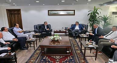 Batur'dan Yalçın Ata'ya hayırlı olsun ziyareti