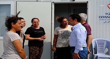 Bodrum Belediye Başkanı Aras'tan Hatay Arsuz Dostluk Kenti'ne ziyaret