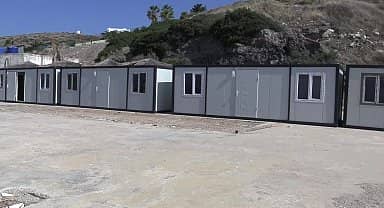 Bodrum sahilindeki 22 konteyner, belediye ekipleri tarafından kaldırıldı