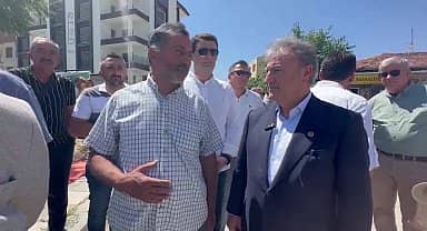 Bornova Belediye Başkanı İduğ: "Depremzedeleri bırakmayacağız"