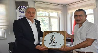 Bozüyük Belediye Başkanı Bakkalcıoğlu'ndan yeni sanayi sitesi yönetimine ziyaret