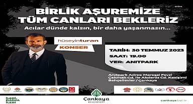 Çankaya Belediyesi'nden 'Birlik Aşuresi'