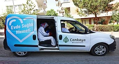 Çankaya'da evde sağlık hizmeti devam ediyor
