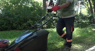 Çankaya parklarında yaz bakımı